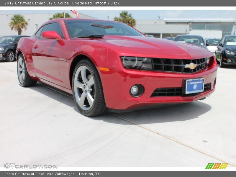 Crystal Red Tintcoat / Black 2012 Chevrolet Camaro LT/RS Coupe