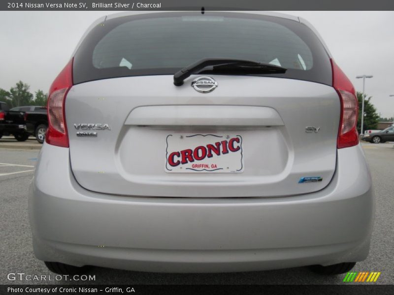Brilliant Silver / Charcoal 2014 Nissan Versa Note SV