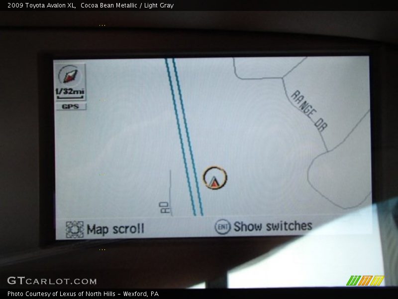 Cocoa Bean Metallic / Light Gray 2009 Toyota Avalon XL