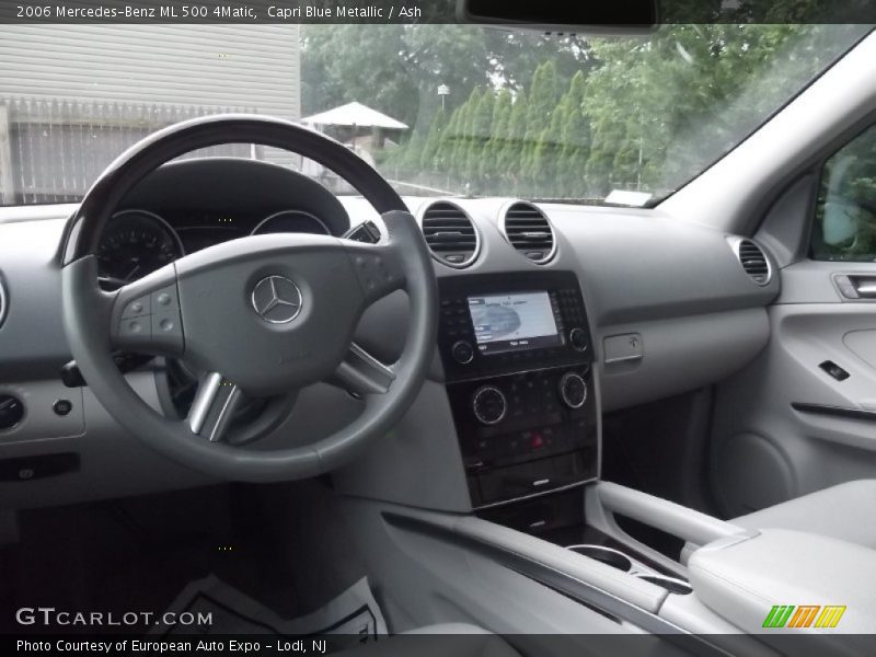 Capri Blue Metallic / Ash 2006 Mercedes-Benz ML 500 4Matic