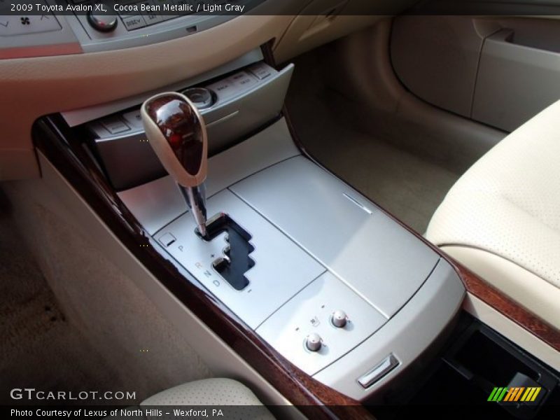 Cocoa Bean Metallic / Light Gray 2009 Toyota Avalon XL