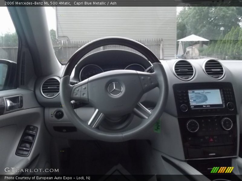 Capri Blue Metallic / Ash 2006 Mercedes-Benz ML 500 4Matic
