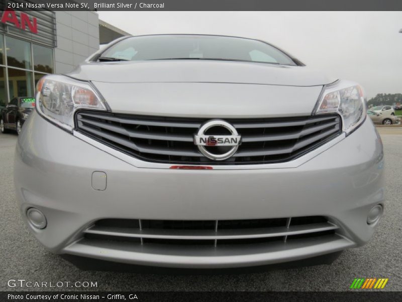 Brilliant Silver / Charcoal 2014 Nissan Versa Note SV