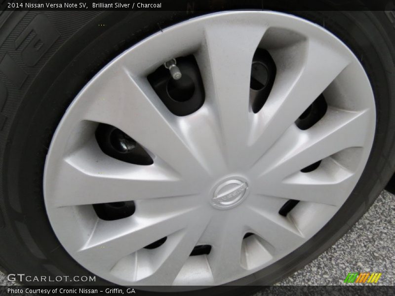 Brilliant Silver / Charcoal 2014 Nissan Versa Note SV