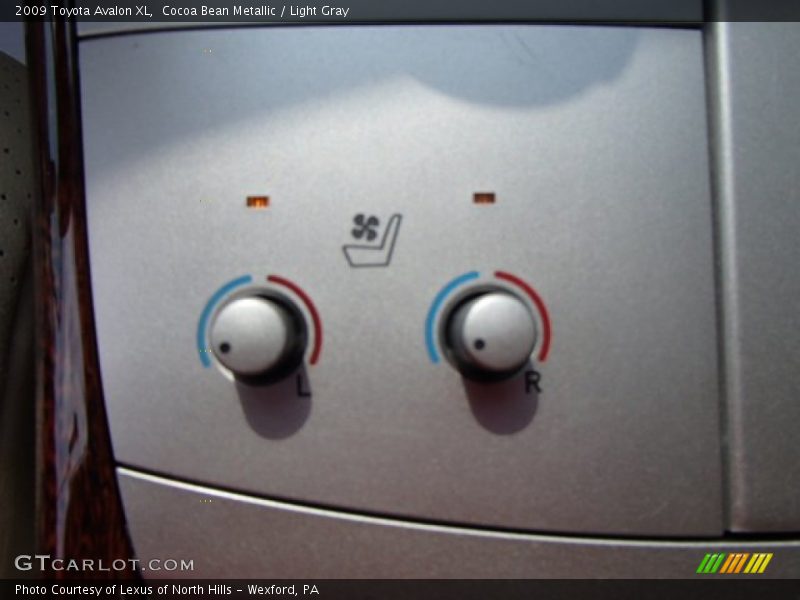 Cocoa Bean Metallic / Light Gray 2009 Toyota Avalon XL