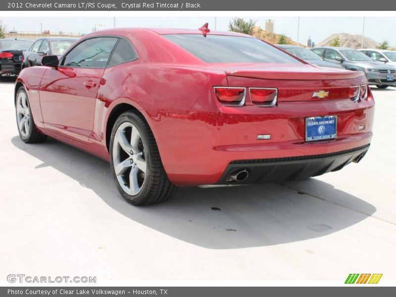 Crystal Red Tintcoat / Black 2012 Chevrolet Camaro LT/RS Coupe