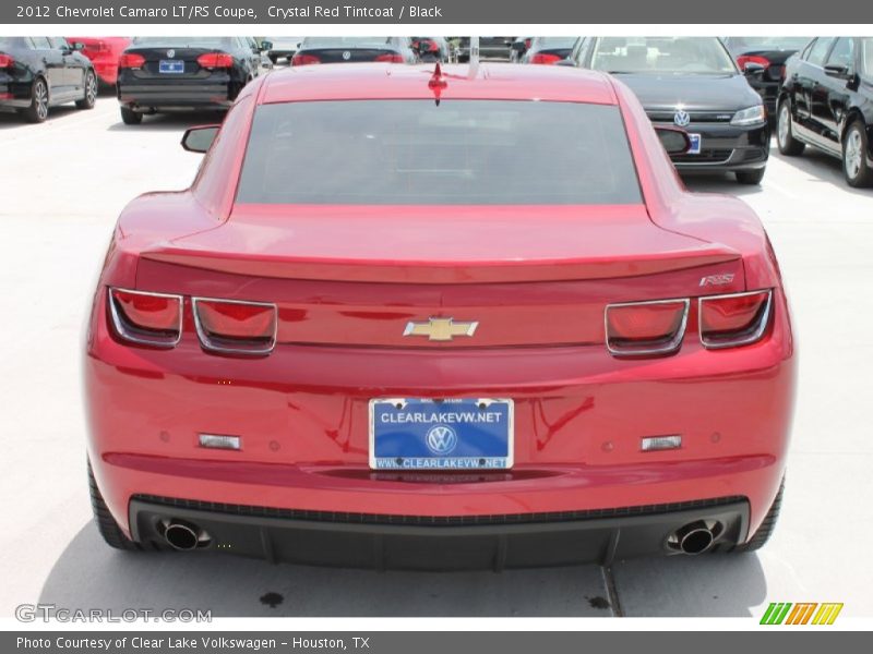 Crystal Red Tintcoat / Black 2012 Chevrolet Camaro LT/RS Coupe