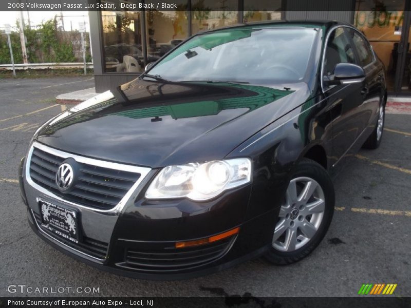 Deep Black / Black 2008 Volkswagen Passat Lux Sedan