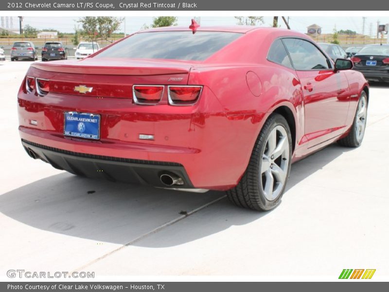 Crystal Red Tintcoat / Black 2012 Chevrolet Camaro LT/RS Coupe