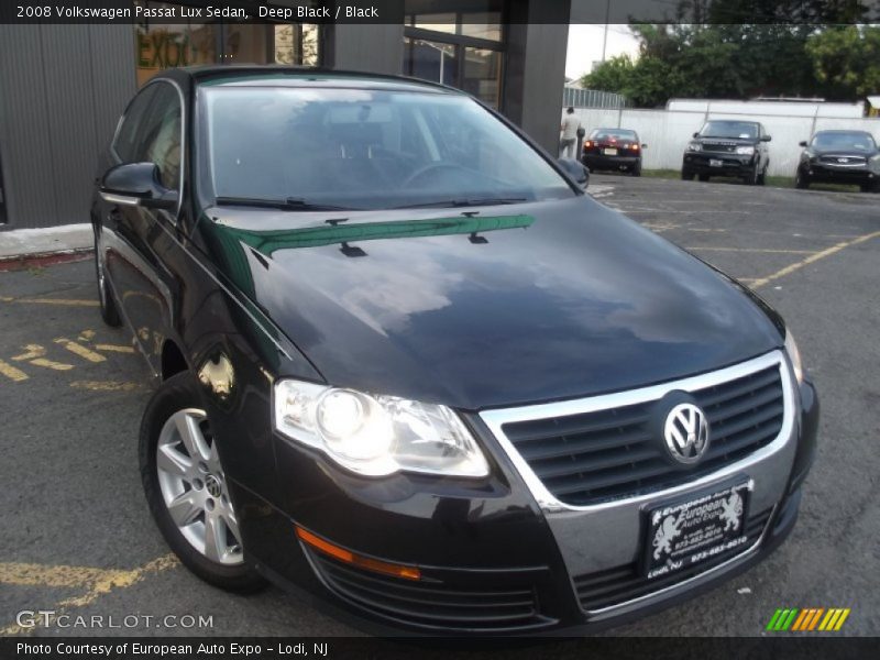 Deep Black / Black 2008 Volkswagen Passat Lux Sedan