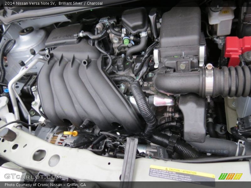  2014 Versa Note SV Engine - 1.6 Liter DOHC CVTCS 16-Valve 4 Cylinder