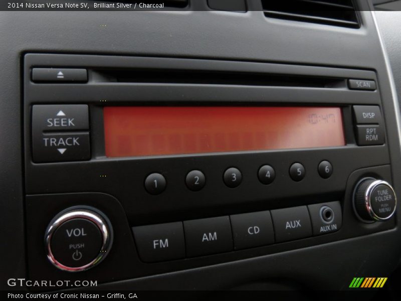 Audio System of 2014 Versa Note SV
