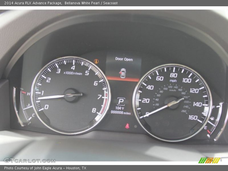 Bellanova White Pearl / Seacoast 2014 Acura RLX Advance Package