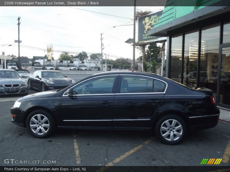 Deep Black / Black 2008 Volkswagen Passat Lux Sedan