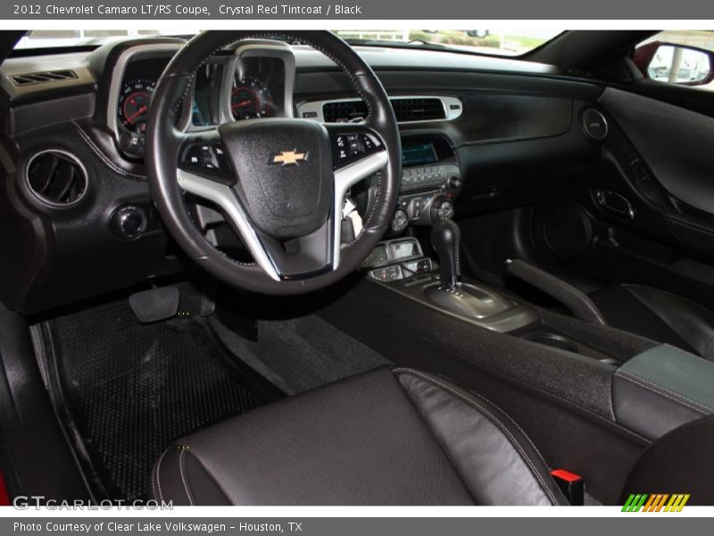 Black Interior - 2012 Camaro LT/RS Coupe 