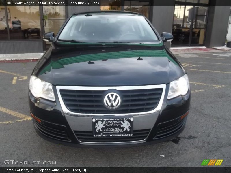 Deep Black / Black 2008 Volkswagen Passat Lux Sedan
