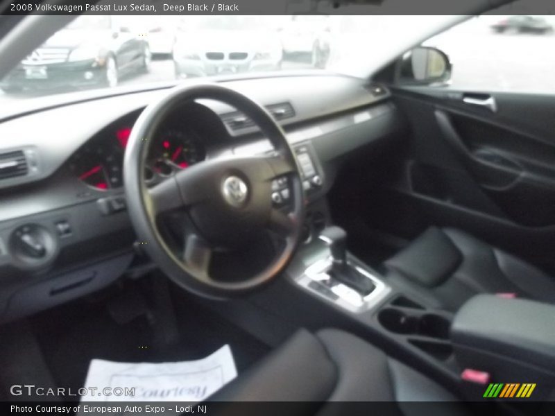 Deep Black / Black 2008 Volkswagen Passat Lux Sedan