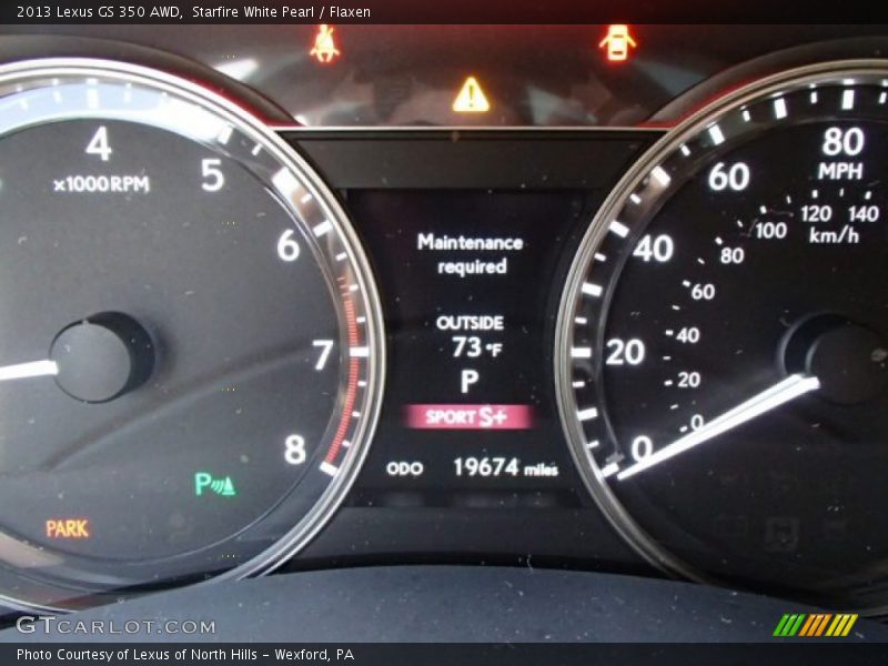 Starfire White Pearl / Flaxen 2013 Lexus GS 350 AWD