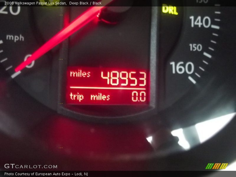 Deep Black / Black 2008 Volkswagen Passat Lux Sedan