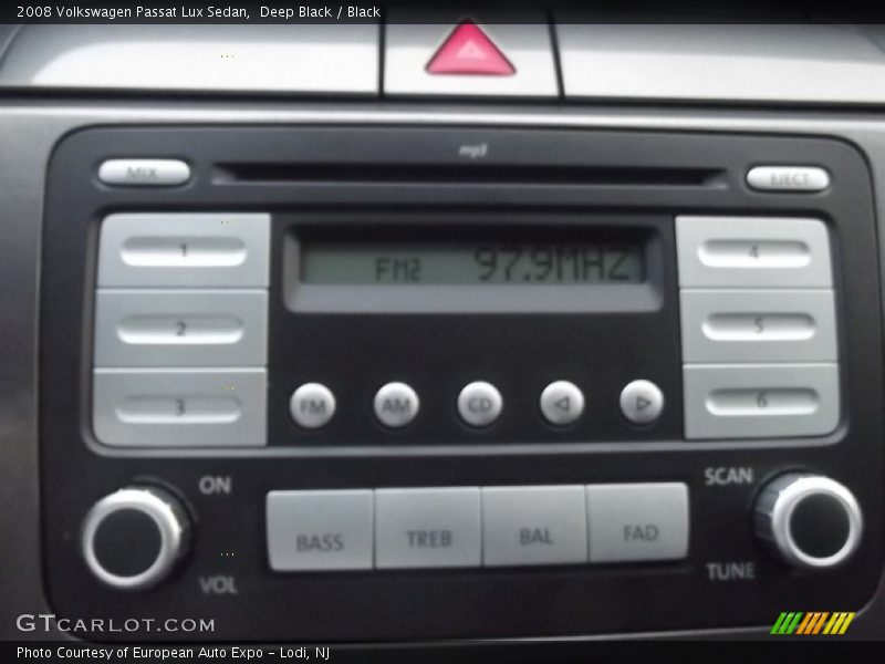 Deep Black / Black 2008 Volkswagen Passat Lux Sedan