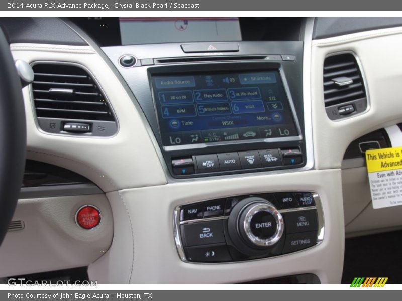 Crystal Black Pearl / Seacoast 2014 Acura RLX Advance Package