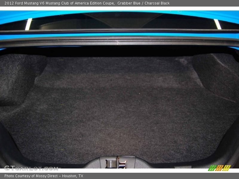 Grabber Blue / Charcoal Black 2012 Ford Mustang V6 Mustang Club of America Edition Coupe