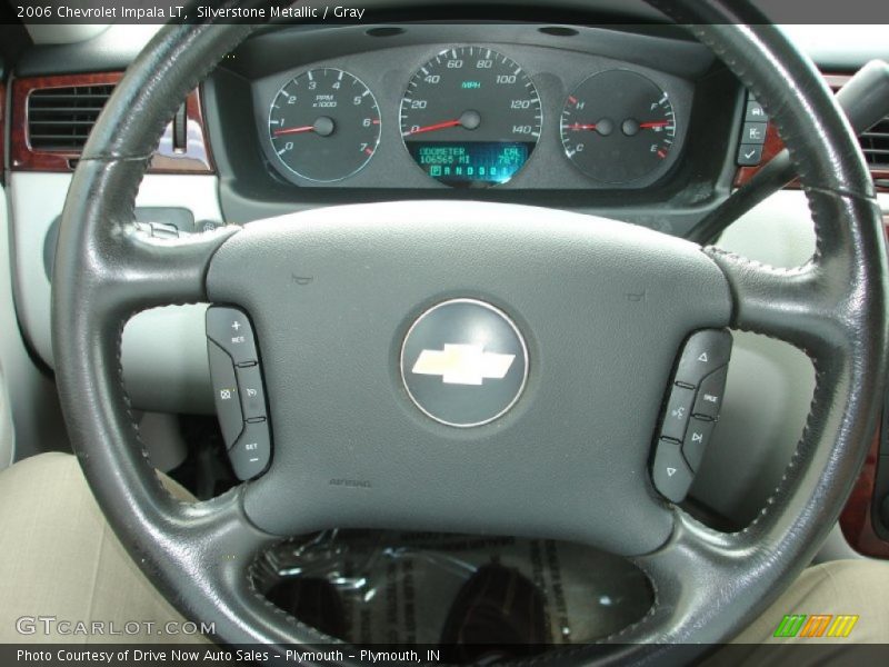 Silverstone Metallic / Gray 2006 Chevrolet Impala LT