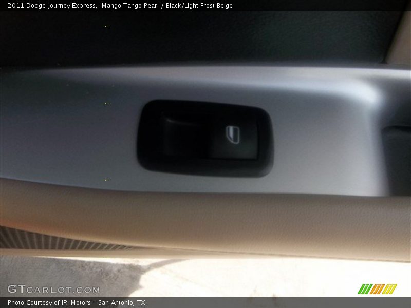 Mango Tango Pearl / Black/Light Frost Beige 2011 Dodge Journey Express