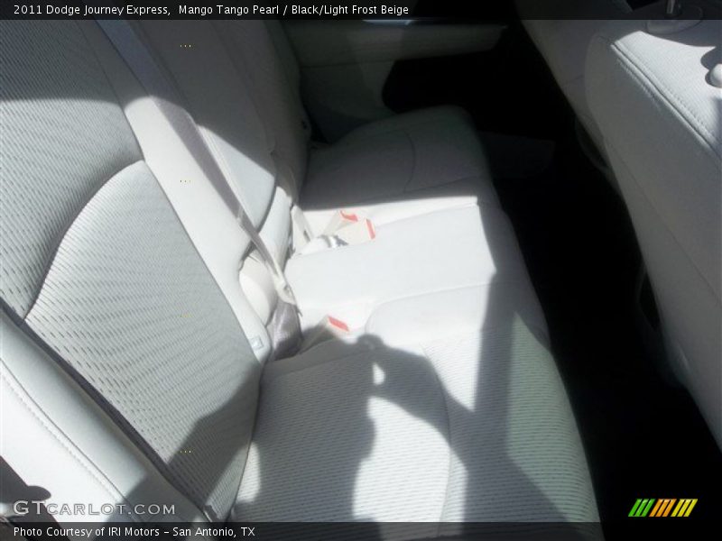 Mango Tango Pearl / Black/Light Frost Beige 2011 Dodge Journey Express
