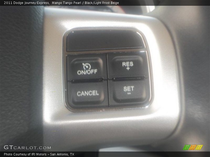 Mango Tango Pearl / Black/Light Frost Beige 2011 Dodge Journey Express