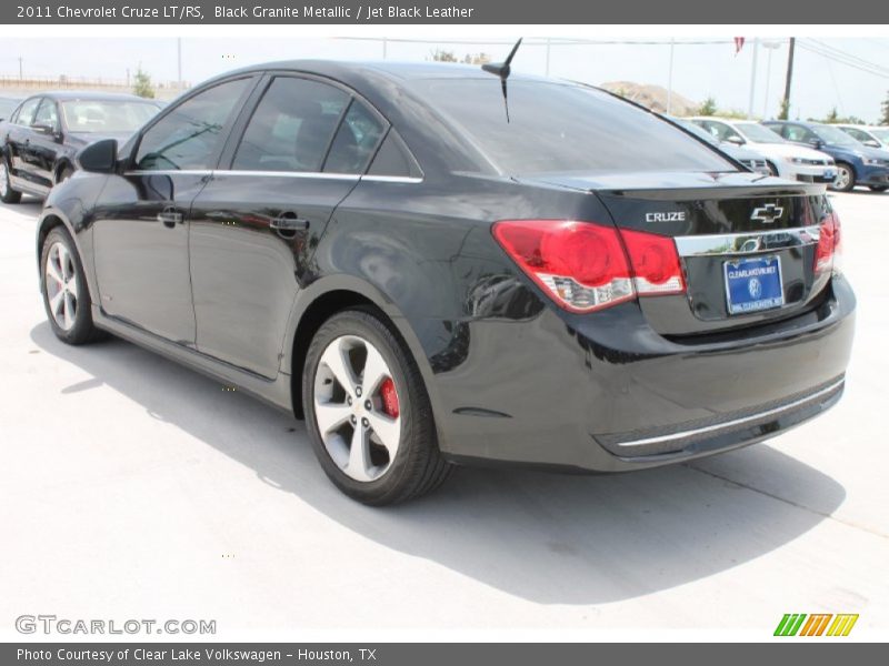 Black Granite Metallic / Jet Black Leather 2011 Chevrolet Cruze LT/RS