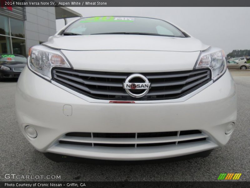  2014 Versa Note SV Aspen White