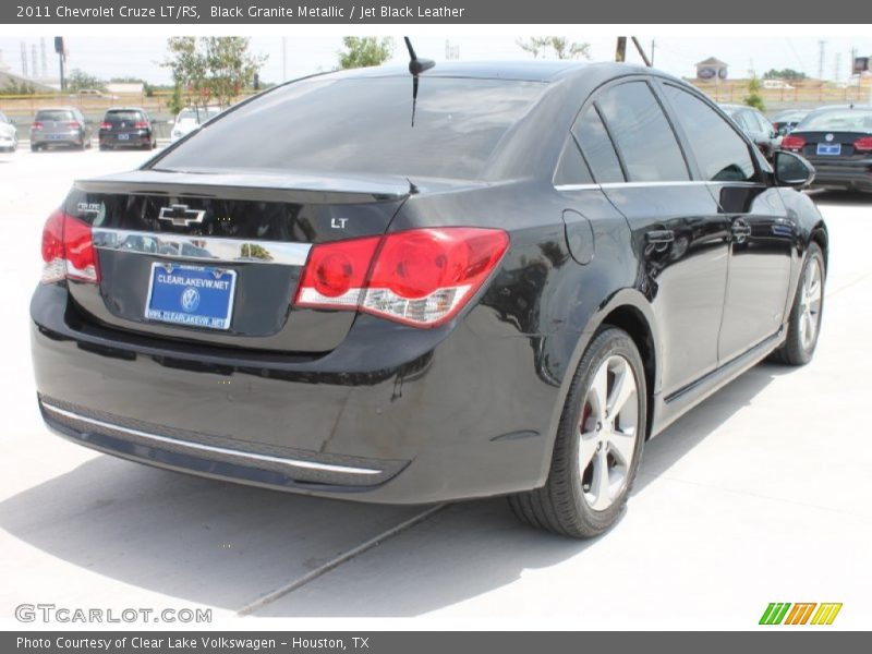 Black Granite Metallic / Jet Black Leather 2011 Chevrolet Cruze LT/RS