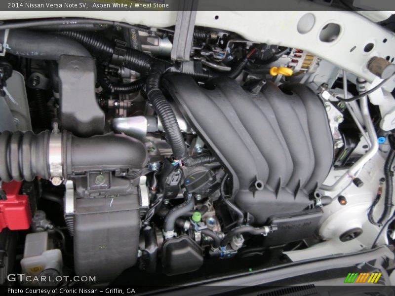  2014 Versa Note SV Engine - 1.6 Liter DOHC CVTCS 16-Valve 4 Cylinder