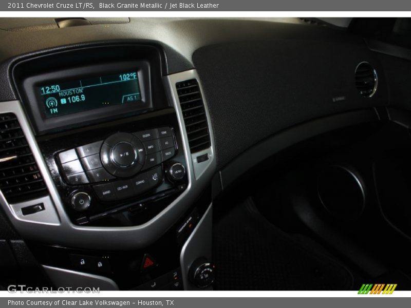 Black Granite Metallic / Jet Black Leather 2011 Chevrolet Cruze LT/RS