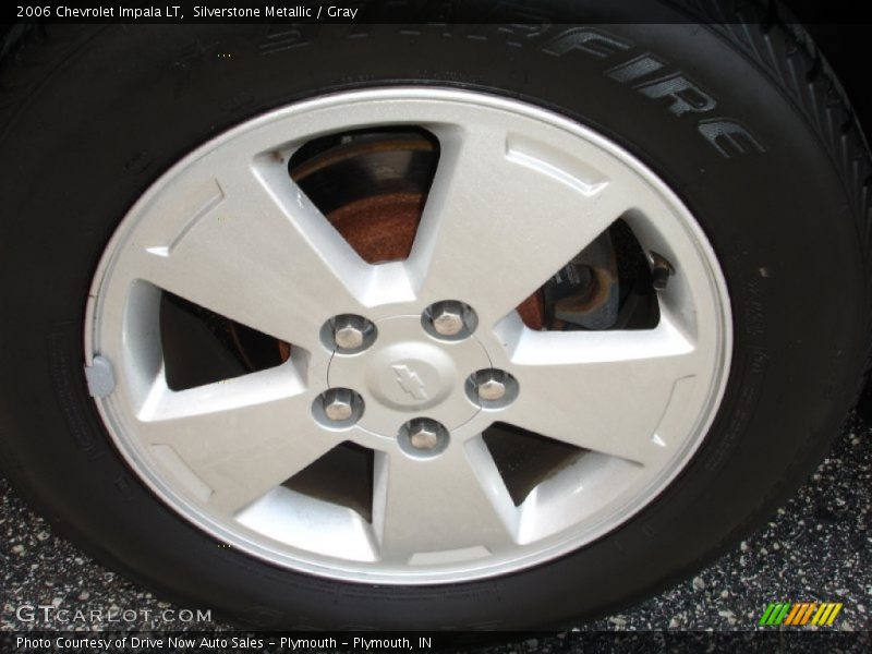 Silverstone Metallic / Gray 2006 Chevrolet Impala LT