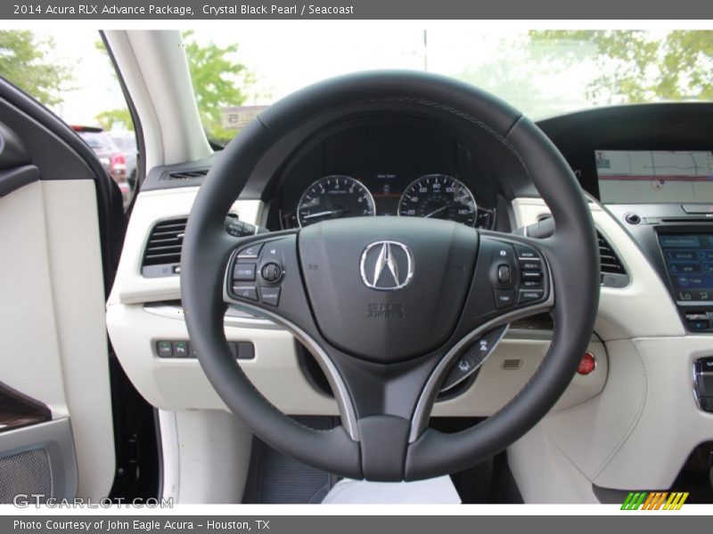Crystal Black Pearl / Seacoast 2014 Acura RLX Advance Package