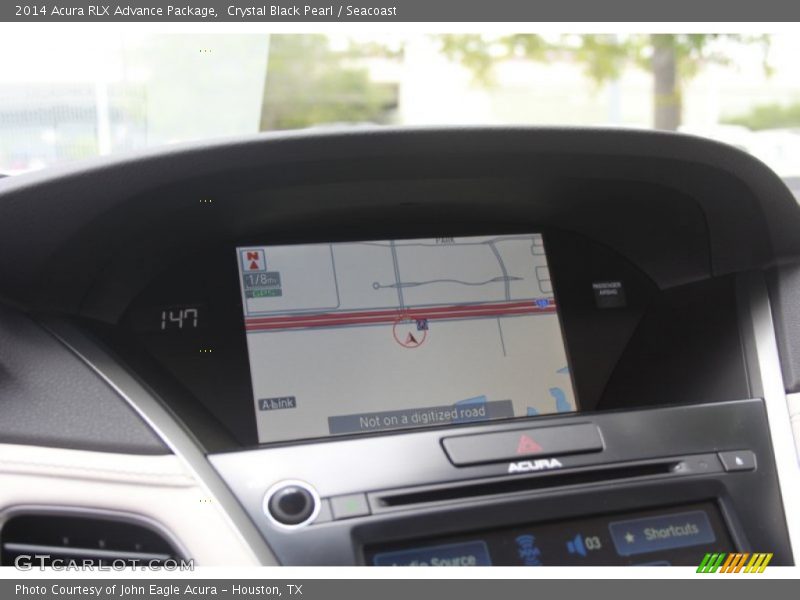 Navigation of 2014 RLX Advance Package