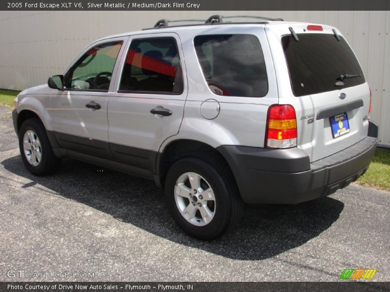 Silver Metallic / Medium/Dark Flint Grey 2005 Ford Escape XLT V6