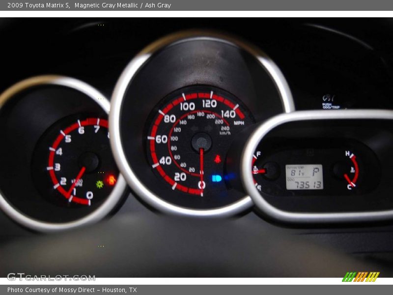 Magnetic Gray Metallic / Ash Gray 2009 Toyota Matrix S