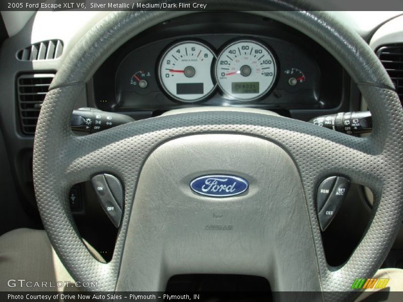 Silver Metallic / Medium/Dark Flint Grey 2005 Ford Escape XLT V6