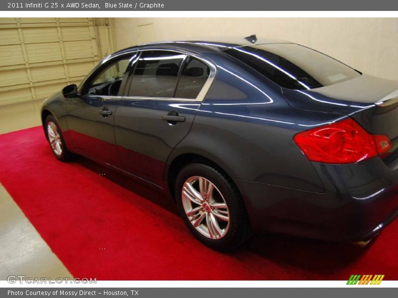Blue Slate / Graphite 2011 Infiniti G 25 x AWD Sedan