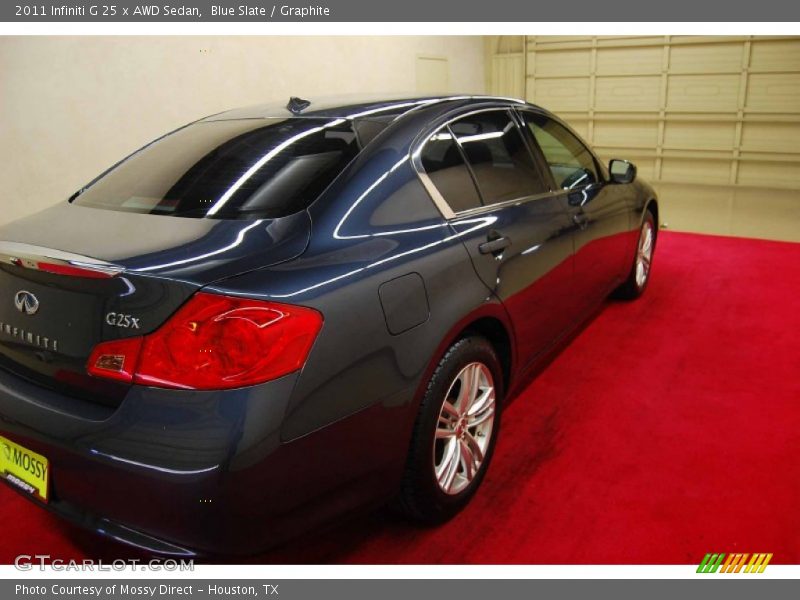 Blue Slate / Graphite 2011 Infiniti G 25 x AWD Sedan