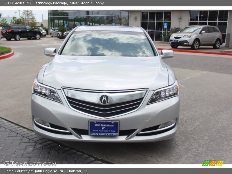 Silver Moon / Ebony 2014 Acura RLX Technology Package