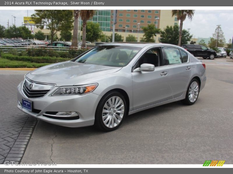 Silver Moon / Ebony 2014 Acura RLX Technology Package