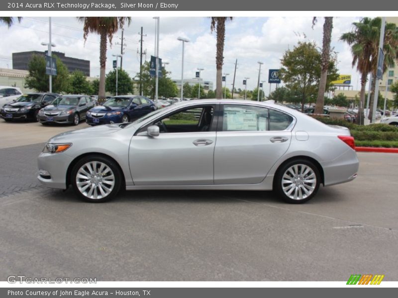Silver Moon / Ebony 2014 Acura RLX Technology Package