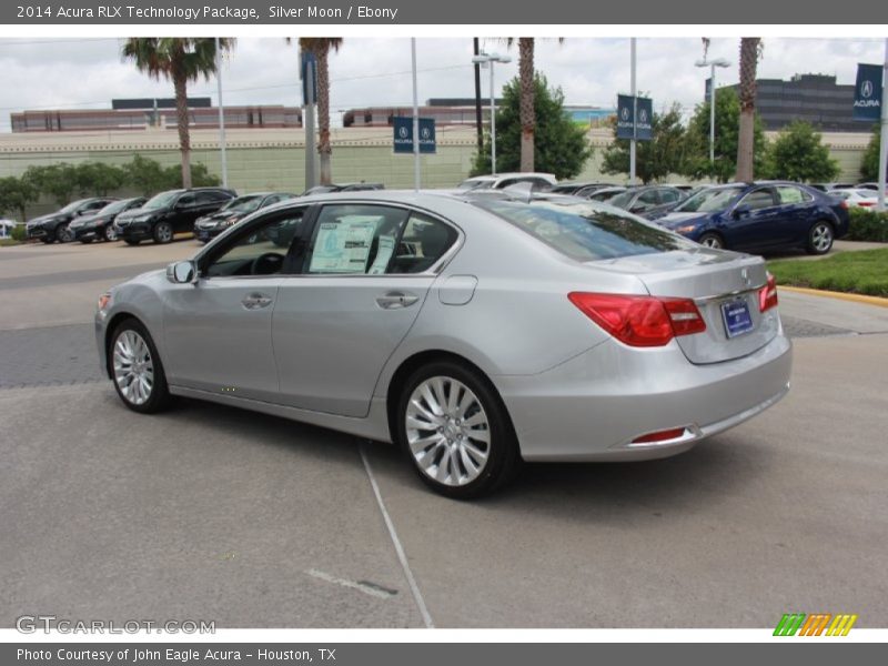 Silver Moon / Ebony 2014 Acura RLX Technology Package