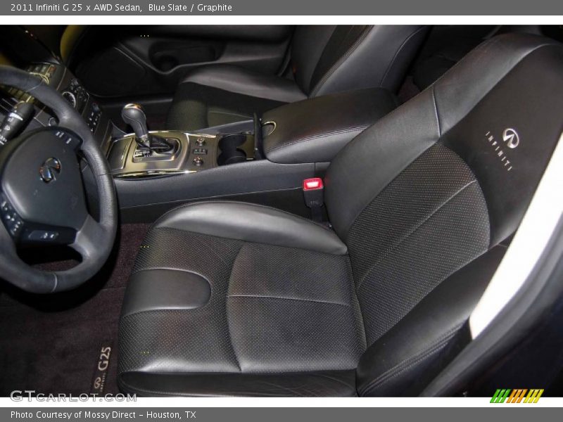 Blue Slate / Graphite 2011 Infiniti G 25 x AWD Sedan