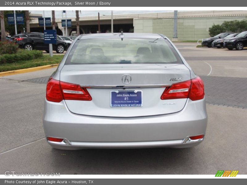 Silver Moon / Ebony 2014 Acura RLX Technology Package