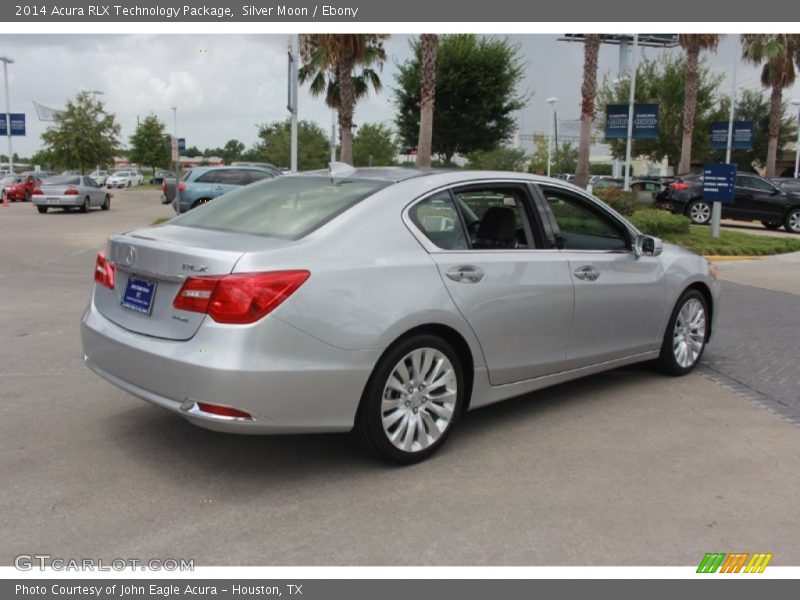 Silver Moon / Ebony 2014 Acura RLX Technology Package